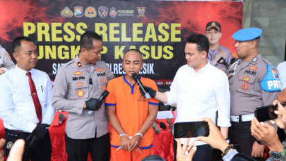 Bejat, Seorang Ayah di Gresik Tega Cabuli Anak Tirinya yang masih SD, saat sedang Tidur