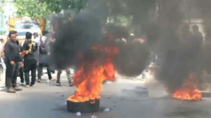 Unjuk Rasa Aktivis di Kantor Kejari Tanjungbalai Ricuh Gegara Postingan Kasi Intel