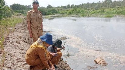Pemerintah Kabupaten Ogan Ilir Tutup Sementara PT BSL yang Cemari Sungai