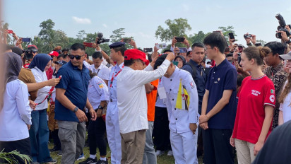 Jusuf Kalla Buka Jumbara Palang Merah Remaja Tingkat Nasional, Diikuti 2200 Kontingen dari 12 Negara