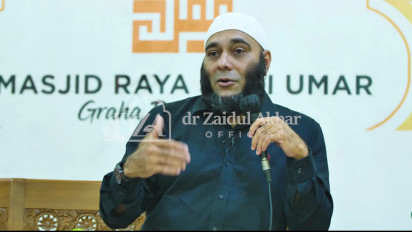 Oleh-oleh Haji ini Jangan Disia-siakan, Kata dr. Zaidul Akbar Air Zam-zam Juga Bisa Digunakan Untuk Hal Satu ini