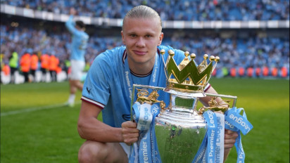 Erling Haaland Bikin Rekor Lagi di Inggris, Kini Sejajar Cristiano Ronaldo, Henry dan Van Persie