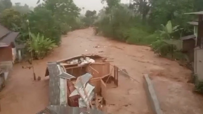 Banjir Bandang Terjang OKU Selatan, 1 Tewas 2 Hilang