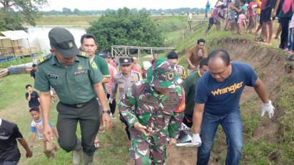 Bocah 11 Tahun di Lampung Timur Tewas Tenggelam saat Menyeberangi Sungai Pakai Tali