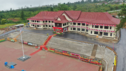 Resmikan Rumah Sakit dan Polres Tapsel, Kapolri Tegaskan Beri Pelayanan Terbaik