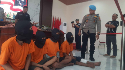 Komplotan Maling Kabel Listrik Tegangan Tinggi di Mojokero Dibekuk, 2 Pelaku Ditembak