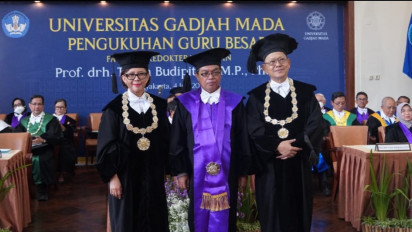 UGM Kukuhkan Teguh Budipitojo sebagai Guru Besar Pertama bidang Anatomi Hewan