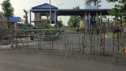 Jelang Demo, Polisi Sekat Akses Masuk ke Ponpes Al Zaytun