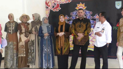 Pagelaran Karya Batik Kota Probolinggo Digandrungi Pecinta Fashion Tanah Air
