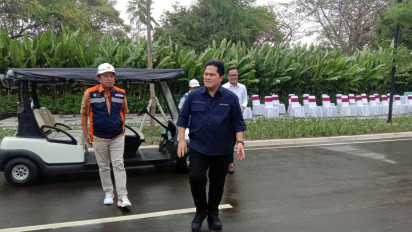 Persiapan Piala Dunia U-17, Erick Thohir Bingung Ada yang Meributkan Renovasi Stadion JIS