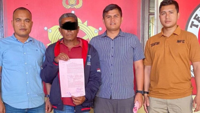 Korupsi Dana Desa Rp500 Juta, Mantan Kepala Desa Lau Tawar Tanah Pinem Ditahan Polres Dairi