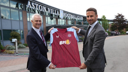 BK8 Menjadi Sponsor Utama Aston Villa dan Berkomitmen Menyumbangkan Sebagian Penjualan Jersey untuk Badan Amal
