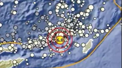 Gempa M 6 Guncang Tanimbar Maluku