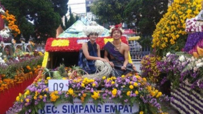 Festival Bunga dan Buah di Taman Menjuah-juah Berastagi, Pemkab Karo Menargetkan 50.000 Wisatawan