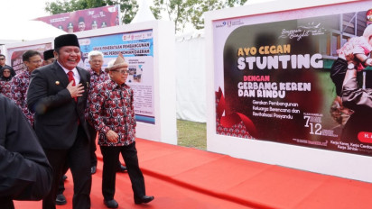 Puncak Peringatan Harganas Ke-30, Wapres Ma'ruf Amin: Pemuda Hebat Tumbuh dari Anak-Anak yang Diasuh dan Dididik oleh Keluarga