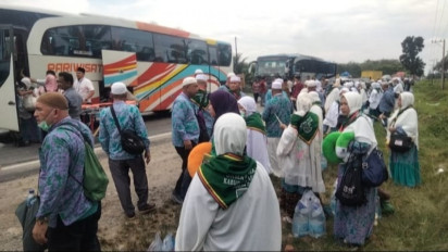 Empat Bus Jemaah Haji Asal Asahan Kecelakaan Beruntun di Jalan Lintas Sumatera, Begini Kata Sekda