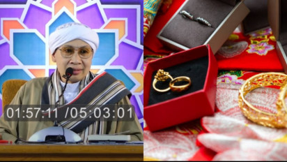 Mahar Mewah Saat Menikah Jadi Patokan Nafkah Suami Kepada Istri? Buya Yahya Beri Jawaban...