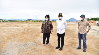 Beberapa Kejanggalan Ditemukan pada Proyek Pembangunan Stadion Sepak Bola di Siosar Sumatera Utara