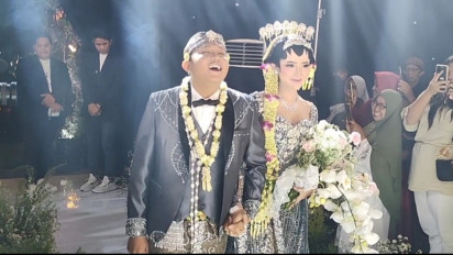 Resmi Menikahi Bella Bonita, Denny Caknan Langsung Aksi Selebrasi Ala Cristiano Ronaldo