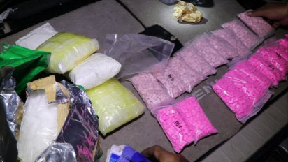 Polresta Tanjungpinang Gagalkan Penyelundupan 4 Kg Sabu dan Ribuan Pil Ekstasi dari Malaysia
