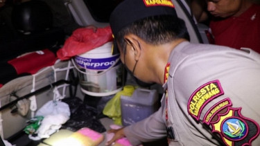 Detik-detik Penyelundupan Sabu-sabu 4Kg & Ribuan Pil Ekstasi dari Malaysia Digagalkan Polresta Tanjungpinang