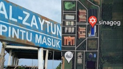Ini Penampakan Bangunan Diduga Sinagoge di Kompleks Al Zaytun