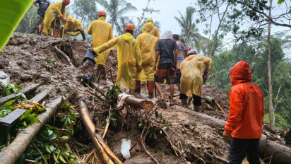 Longsor Karangasem Bali, Tim Gabungan Berhasil Evakuasi Satu Warga