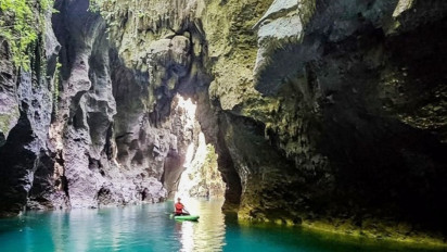 Gua Boki Maruru Menyimpan Keindahan Alam Tersendiri di Halmahera Tengah