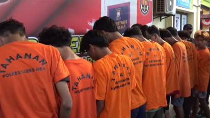 Polisi bekuk Geng Motor yang Serang Warga