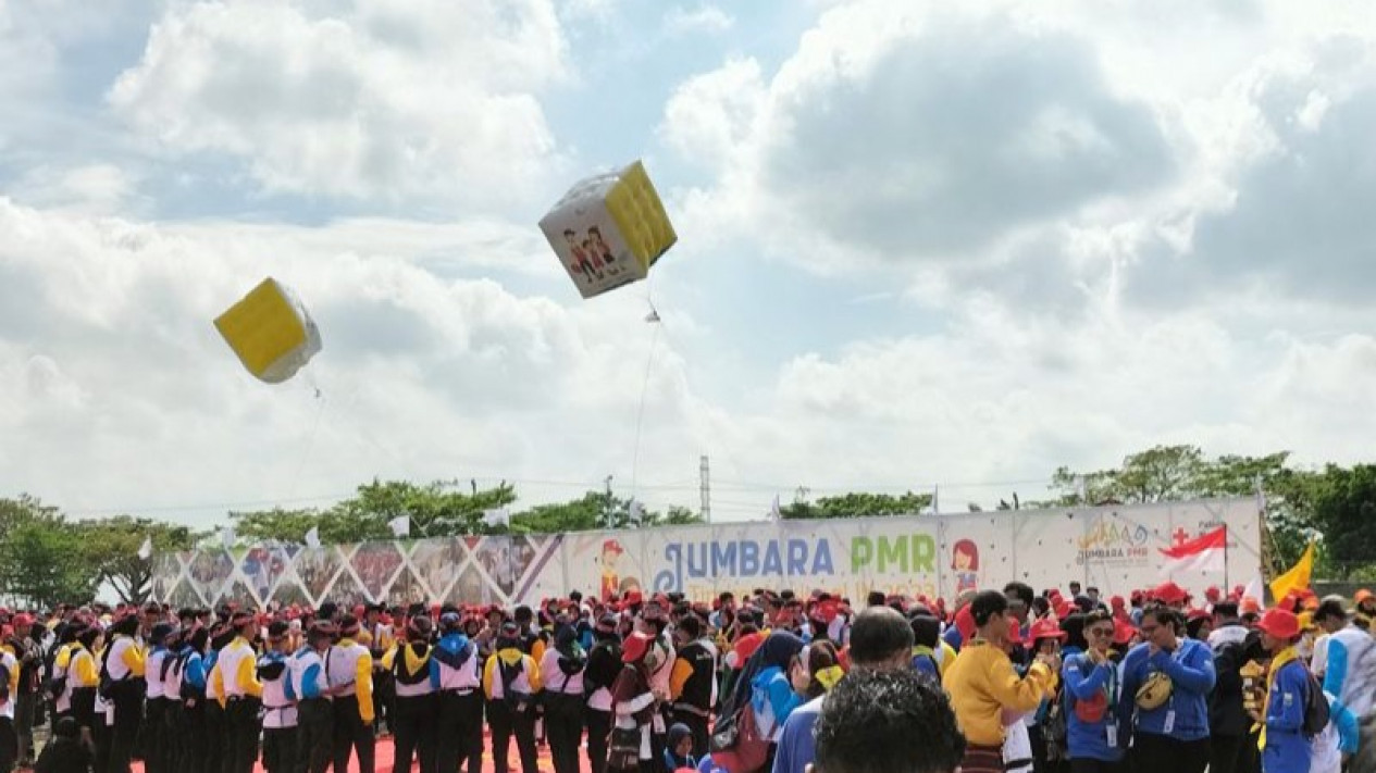 Jumbara PMR Nasional IX 2023 di Lampung Selatan Berakhir
            - galeri foto
