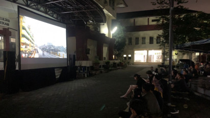 Kenalkan Film Karya Mahasiswa FSMR ISI Yogyakarta, Gelar Pemutaran Film Layar Tancap