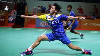 Indonesia Lumat China 4-1 di Kejuaraan Beregu AJC 2023