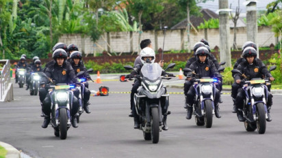 Tingkatkan Kemampuan Pengawalan VVIP, Kodam IX/Udayana Gelar Latihan Safety Riding