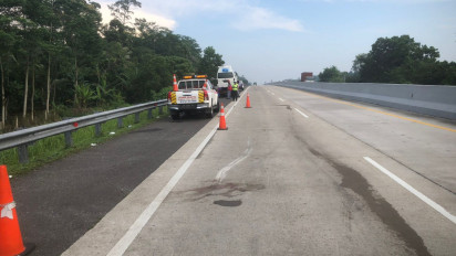 Rombongan Sekolah Al Kautsar Terlibat Kecelakaan di Jalan Tol Trans Sumatera Lampung, 1 Meninggal Dunia