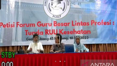 Dinilai Tak Ada Urgensi, 84 Guru Besar Minta Pemerintah Tunda Pengesahan RUU Kesehatan