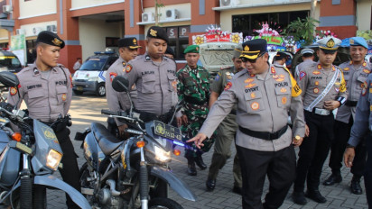 Sasar Pelanggar Lalu Lintas, Polres Kudus Gelar Operasi Patuh Candi 2023 Selama 14 Hari ke Depan