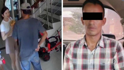 Viral di Medsos, Tersangka Perampokan Tunggal di Komplek Perumahan Brahrang Asri Binjai Ditangkap