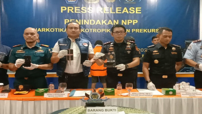 Nekat Bawa Sabu dari Malaysia Pria 38 Tahun Ditangkap Bea Cukai Pelabuhan Internasional Karimun