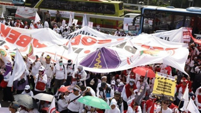 Ribuan Tenaga Kesehatan Mogok Massal Jika RUU Kesehatan Disahkan