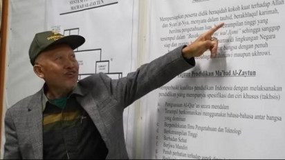 Umat Agama Lain Diduga Diterima Mondok di Ponpes Al-Zaytun, Begini Katanya