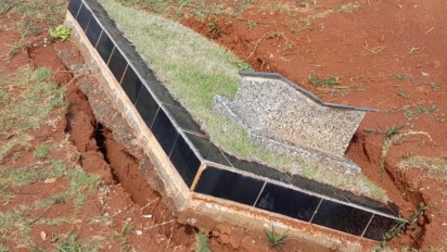 Waduh! 60 Makam Pasien Covid-19 di Tasikmalaya Amblas Imbas Hujan Deras