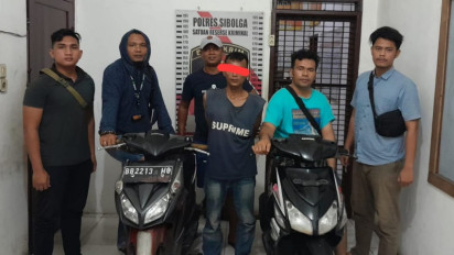 Gol! Pelaku Curanmor Berhasil Diringkus Tim Opsnal Sat Reskrim Polres Sibolga