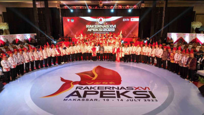 Rakernas APEKSI XVI 2023 di Makassar Resmi Dibuka, Agendakan Gagasan untuk Para Calon Pemimpin