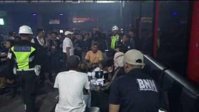Razia Tempat Hiburan Malam di Tuban, Tiga Pengunjung Positif Narkoba