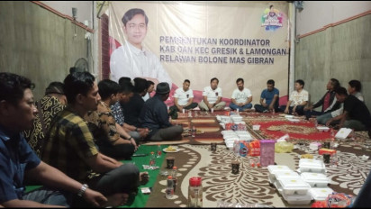 Relawan Bolone Gibran Mulai Panasi Mesin Jelang Pemilu 2024, Siap Bergerak Masif di Gresik-Lamongan