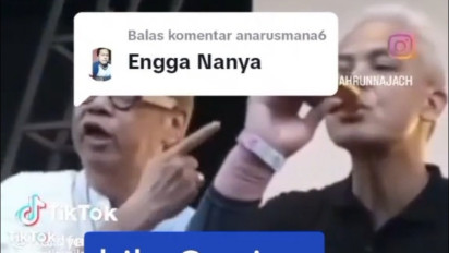 Viral Momen Ganjar Pranowo Sedang Menenggak Miras, Ini Faktanya