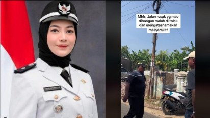 Kades Ciasem Baru Subang Jadi Sorotan, Sosoknya Dianggap Cantik dan Lantang, Ternyata Berani Lakukan ini Pada Pihak yang Tolak Perbaikan Jalan
