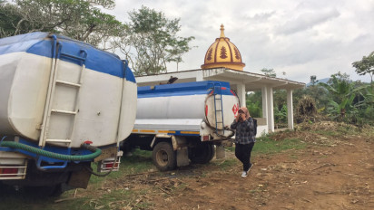 Warga Mendalanwangi Malang Protes Bau Limbah Cair Ganggu Pernafasan, Ini Sumbernya