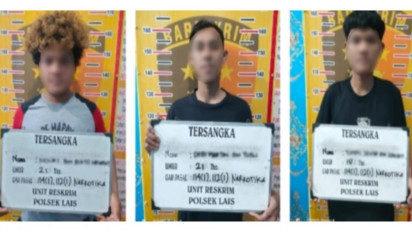 Tiga Remaja Ditangkap Polisi karena Kedapatan Bawa Pil Ekstasi saat Nongkrong