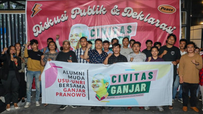 Civitas Ganjar Deklarasikan Dukungan untuk Ganjar Pranowo sebagai Calon Presiden 2024